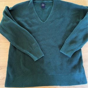 Gap Teal Maternity Sweater
